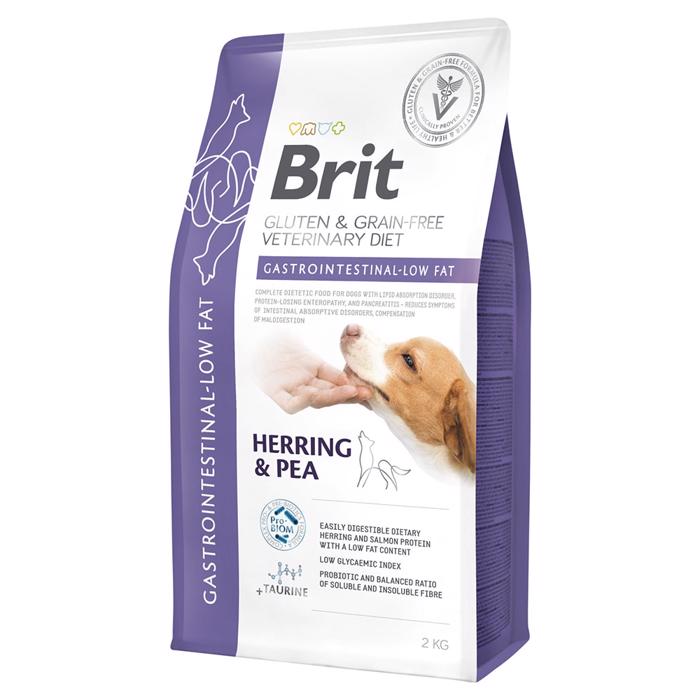 Brit Gluten- och spannmålsfri veterinärdiet Gastrointestinal lågfetthalt 2 Kg