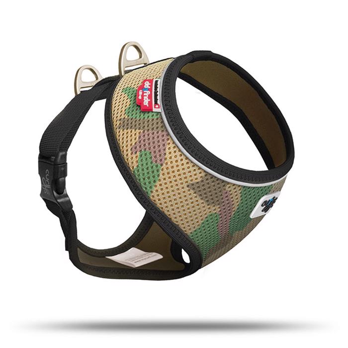 Curli Basic Dog Harness Air Mesh Camouflage