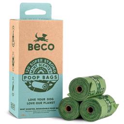 BECO Super Strong Poop Bags with Mint Doft 120 st