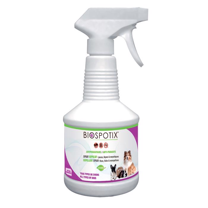 Biospotix loppspray för hundar helt naturligt 500 ml