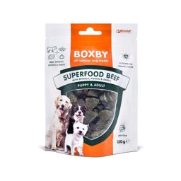 Boxby Kornfri Godbitar Superfood Beef 120gr