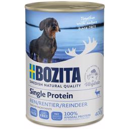 Bozita våtfoder för hund Single Protein Ren 400g
