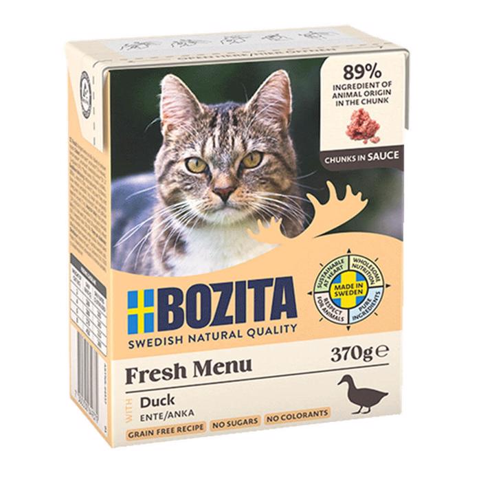 BOZITA Kattfoderbitar i sås FÄRSK MENY 89% And