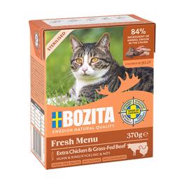 BOZITA Kattmatsbitar i gel STERILISERAD Chicken & Steak