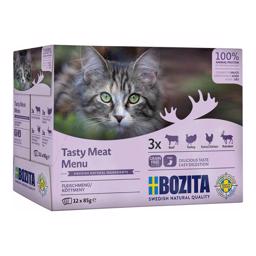 BOZITA Tasty Meat Menu Budgivare I Sovs MIXBOX 12st