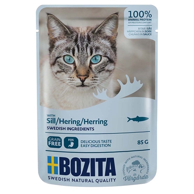 Bozita Feline Bitar i Sås Sill 85g