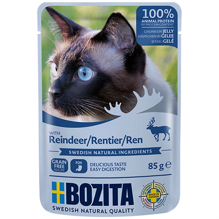 Bozita Feline Bitar i Gelé Ren 85g