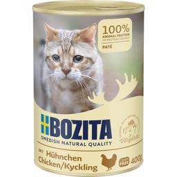 BOZITA Pate With Chicken Utsökt spannmålsfritt våtfoder för katter 400g