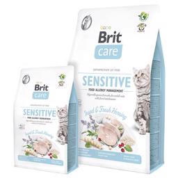 Brit Care Spannmålsfritt foder för känsliga katter med insekter och sill