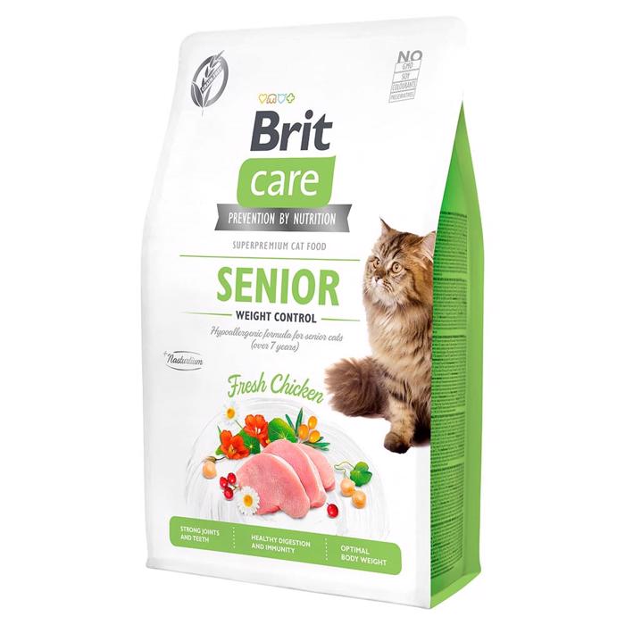 Brit Care Kattfoder för äldre katter Viktkontroll