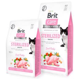 Brit Care Spannmålsfritt kattmat Steriliserat Sensitive