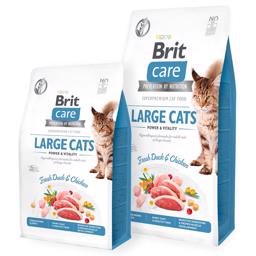Brit Care Kattfoder för stora vuxna katter Large Cats Power & Vitality