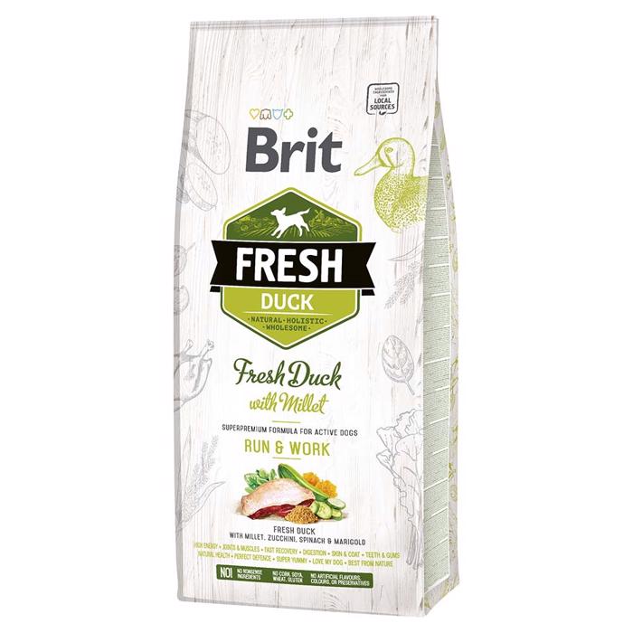 Hundmat BRIT Fresh Active Run & Work with Duck