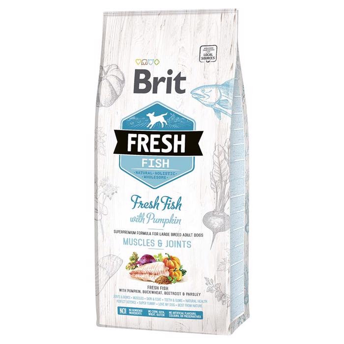 Hundmat BRIT Fresh Muslces & Joints med fisk & pumpa