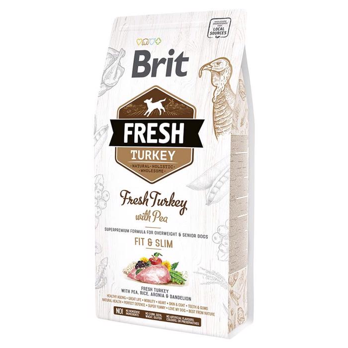 Hundmat BRIT Fresh Fit & Slim med Kalkon & ärter