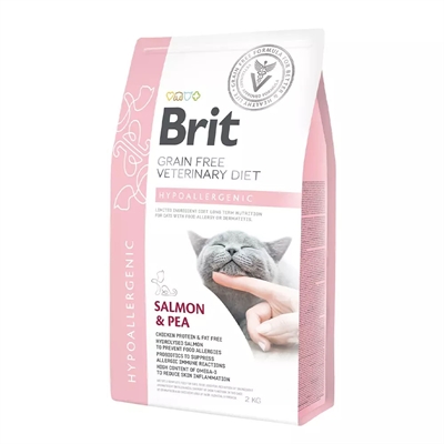 Brit Veterinary Diet Grain Free Kattfoder Hypoallergenic 2 Kg