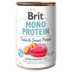 Brit Mono Protein Våtfoder För Hunden Med Tonfisk & Sötpotatis 400gr