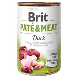 Brit Paté & Kött Hundfoder med Anka 400gr