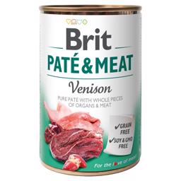 Brit Paté & Kött Hundfoder med Vilt 400gr