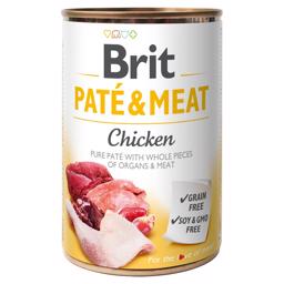 Brit Paté & Kött Hundfoder med Kyckling 400gr