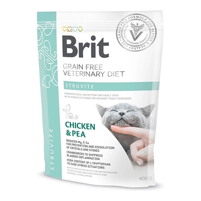 Brit Veterinary Diet Grain Free Kattfoder Struvit 400g