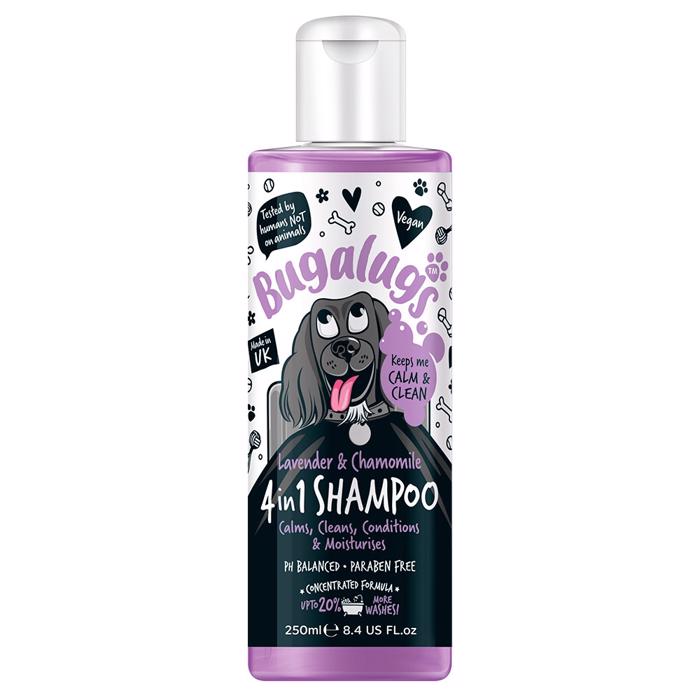Bugalugs Vegan Dog Shampoo Lavendel & Kamomill 4in1