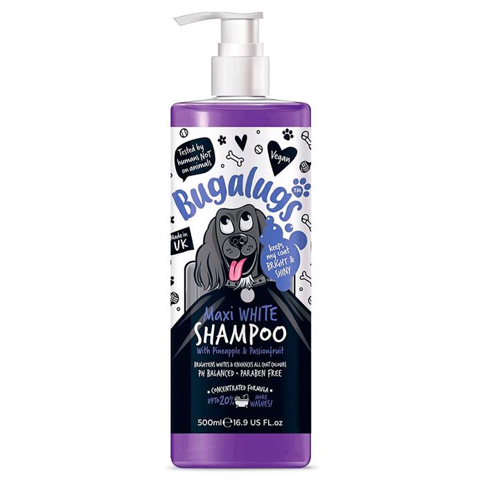 Bugalugs Vegan Dog Shampoo Maxi White