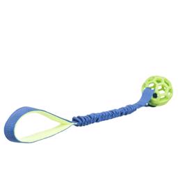 Trixie träningsboll med rep Bungee Tugger