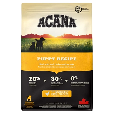 Acana Puppy & Junior Spannmålsfritt valpfoder med Kyckling & Fisk