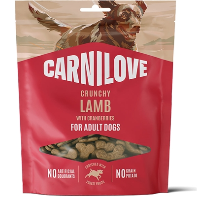 Carnilove Dog Crunchy Snack LAMM och Tranbär 200g