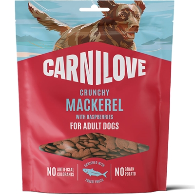 Carnilove Dog Crunchy Snack MAKREL och Hallon 200g