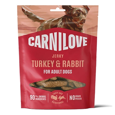 Carnilove Jerky Turkey & Rabbit ProteinBar Med Kalkon & Kanin