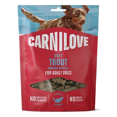 Carnilove Semi Moist Snack ÖRING och Dill 200 gram