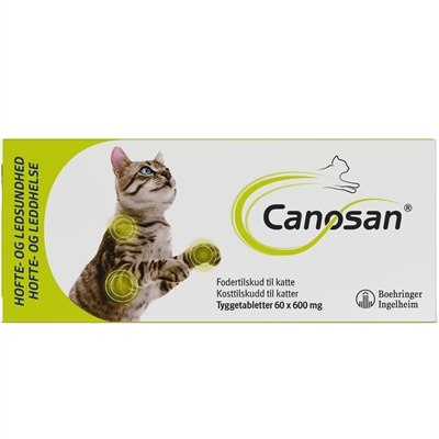 Canosan Cat Kosttillskott För Katt Stöd och Underhåll av Friska Leder