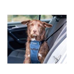 CarSafe Krocktestad Hundsele För Bilkörning Blue Black