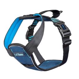 CarSafe Krocktestad Hundsele För Bilkörning Blue Black
