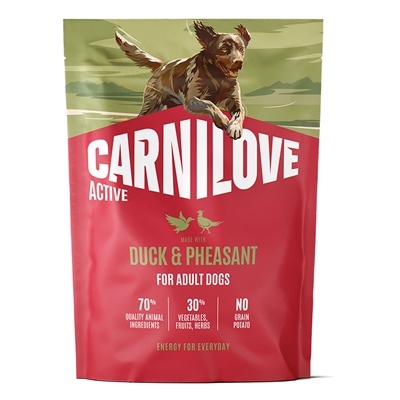 Carnilove Active Hundfoder Adult Duck & Pheasant 1,5 kg