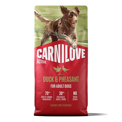 Carnilove Active Hundfoder Adult Duck & Pheasant 12 Kg