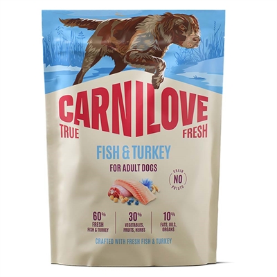 Carnilove True Fresh Adult Fish & Turkey Foder med Fisk & Kalkun 1,5 kg