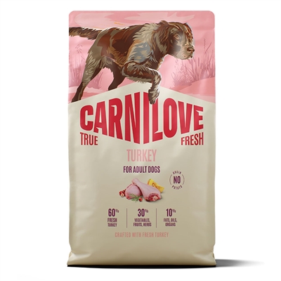 Carnilove True Fresh Adult Turkey Foder med Kalkun 4 kg