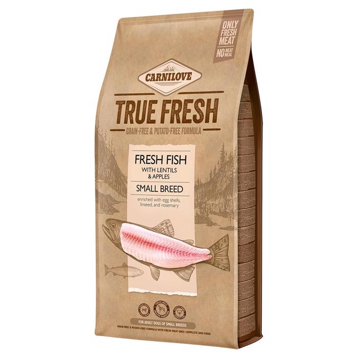 Carnilove True Fresh Fish med linser och äpplen Hundfoder för småraser 9,4 kg - RABATTERADE VAROR