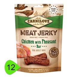 Carnilove Jerky Chicken & Pheasant ProteinBar With Chicken & Pheasant STOR KÖP