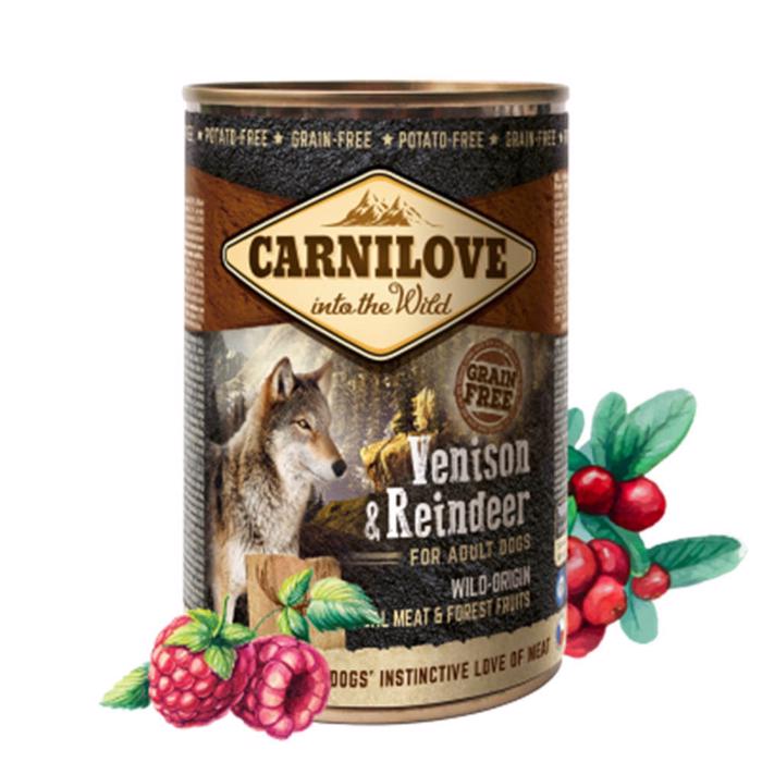 Carnilove Wet Food Venison Ren 400g