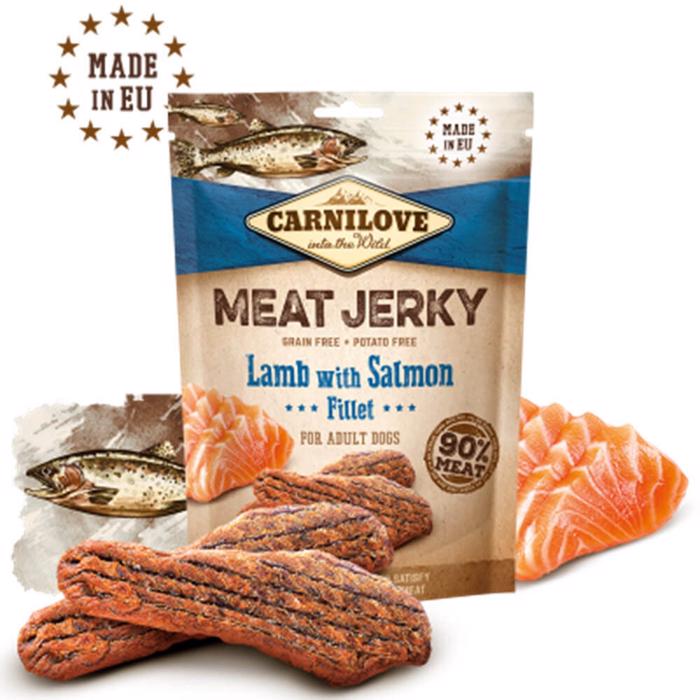 Carnilove Jerky Lamb & Salmon Filé ProteinBar With Lamb & Salmon