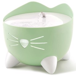 Catit PIXI Drink Fountain 2,5 liter färskvatten för din Mis GREEN