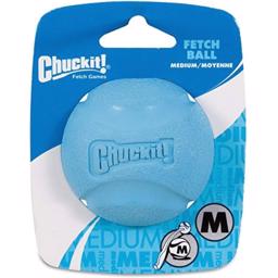 Chuckit Fetch Ball Härliga bollar för alla typer av lek 1-pack BLÅ