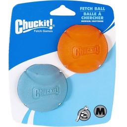 Chuckit Fetch Ball Härliga bollar för alla typer av lek 2-pack MEDIUM