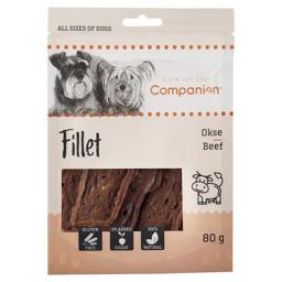 Companion Beef Jerky Bone Läckra bitar med Beef 80g