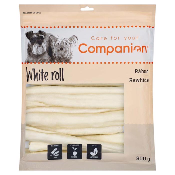 Companion White Roll Tuggpinnar av Råhud 800g