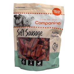 Companion Soft Sausage Läckra korvar med kyckling 550g
